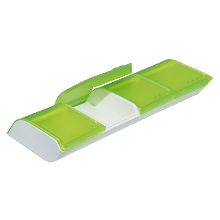 SAHAG Medi-7 Quattro Pilulier Journal Vert 4 Compartiments | Organisation Quotidienne
