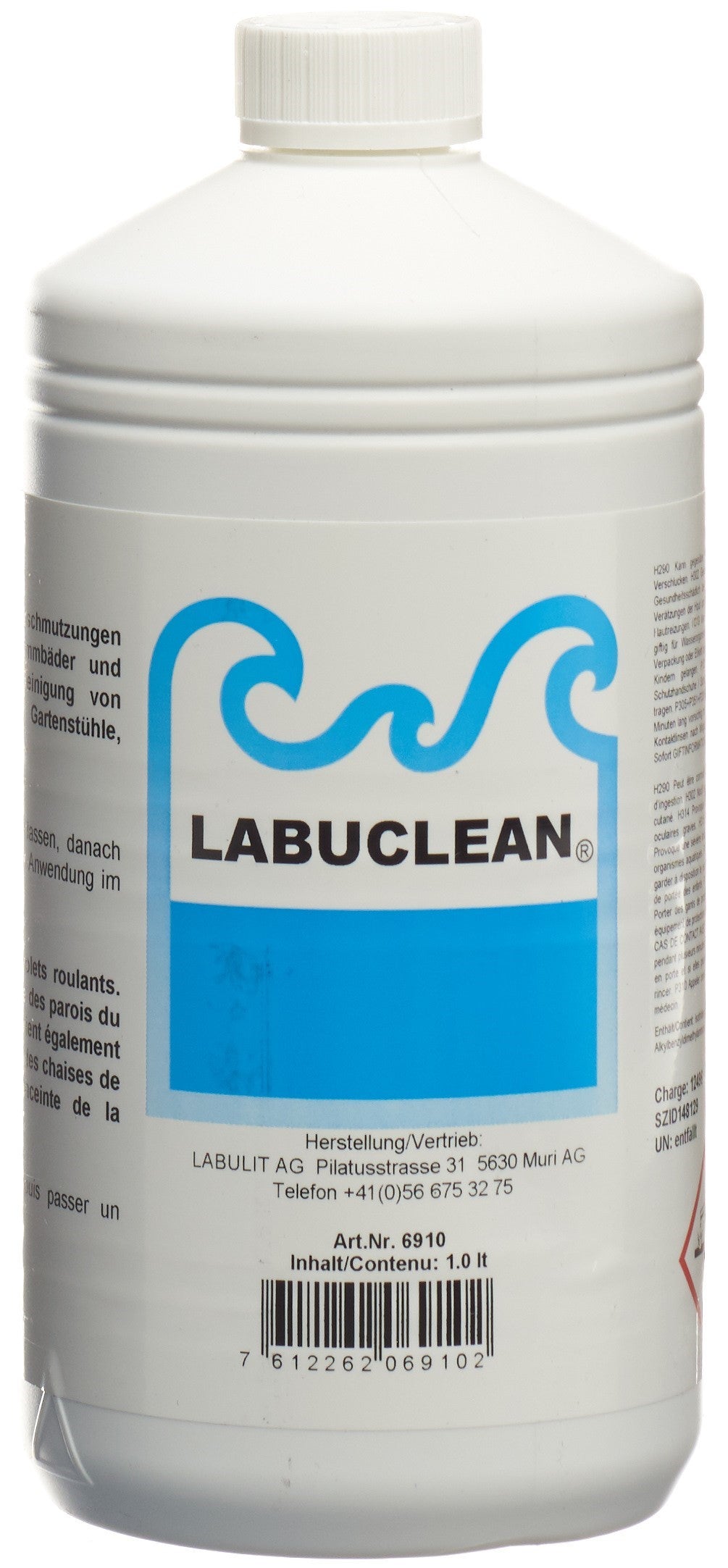 LABUCLEAN Nettoyant Bord Liquide Recharge 1 L Hygiène Intime Efficace | 1 Litre
