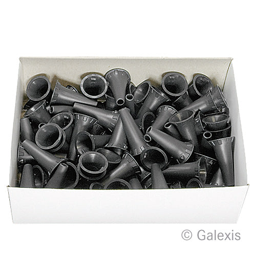 KAWE Spéculum Auriculaire Jet Ø4mm Anthracite 100 Pièces | Dispositif Médical