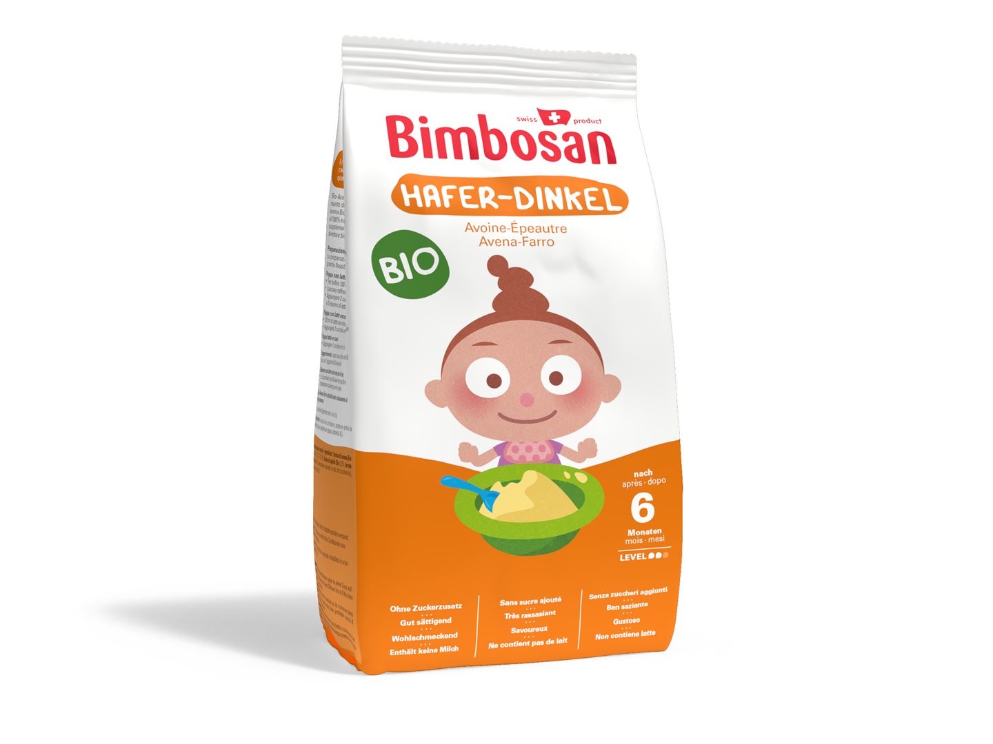 BIMBOSAN Bio avoine-épeautre rech sach 300 g
