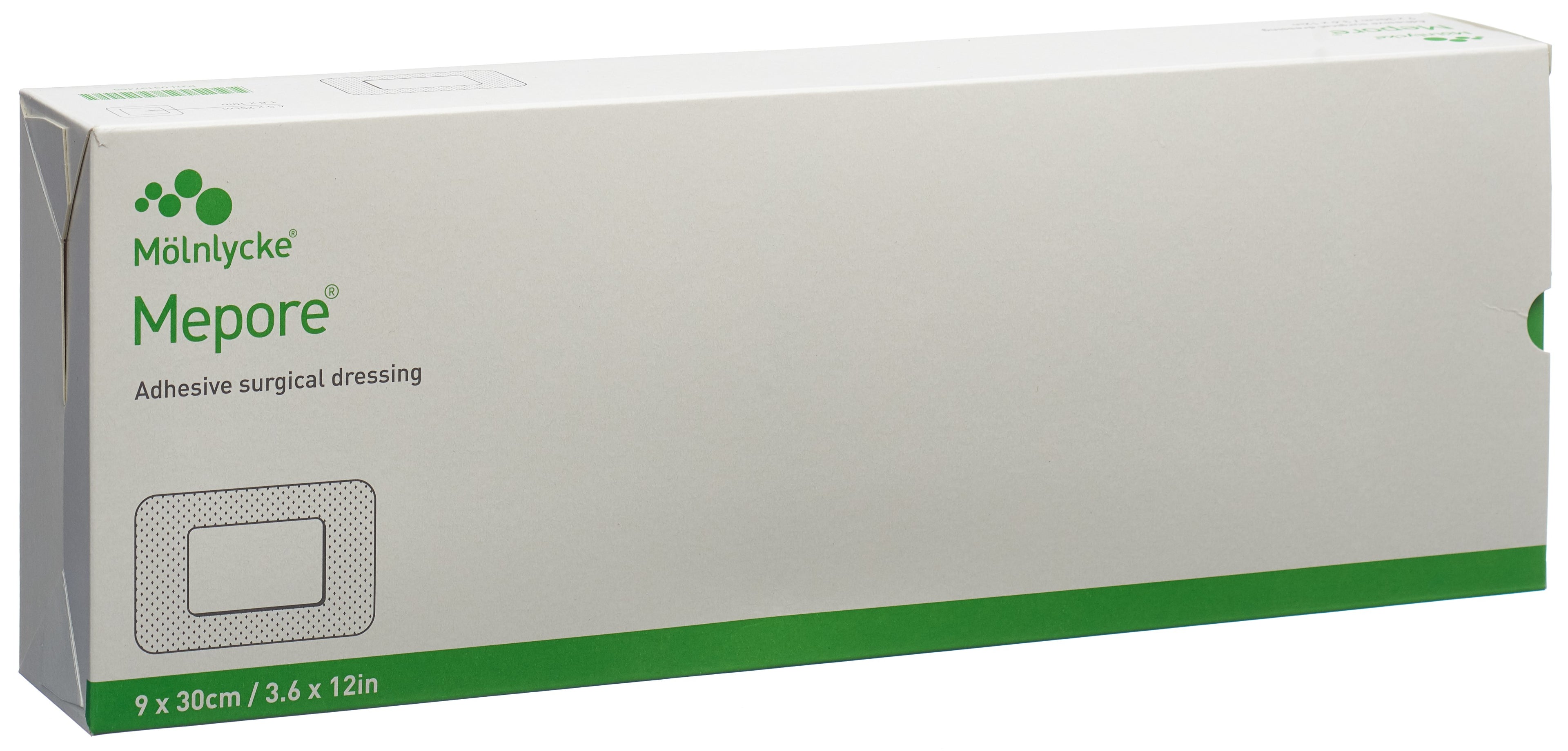 MEPORE Pansement Vulnérabilité 30x9cm Coussin 25x5cm | 30 Pièces