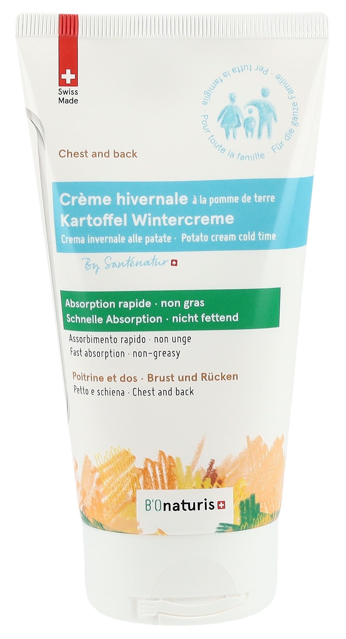 Bionaturis Crème Hivernale Pomme de Terre Nourrissante 150 ml