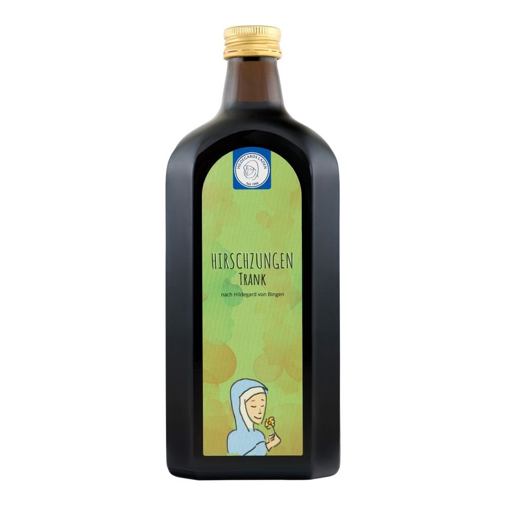 HILDEGARDS LADEN Hirschzungen Trank 500 ml | Tonique Vitalité