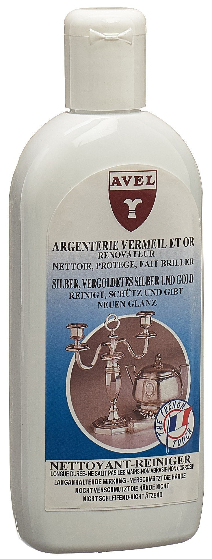 AVEL Nettoyant Spray Argenterie, Vermeil, Or - Brillance Éclatante | 250 ml