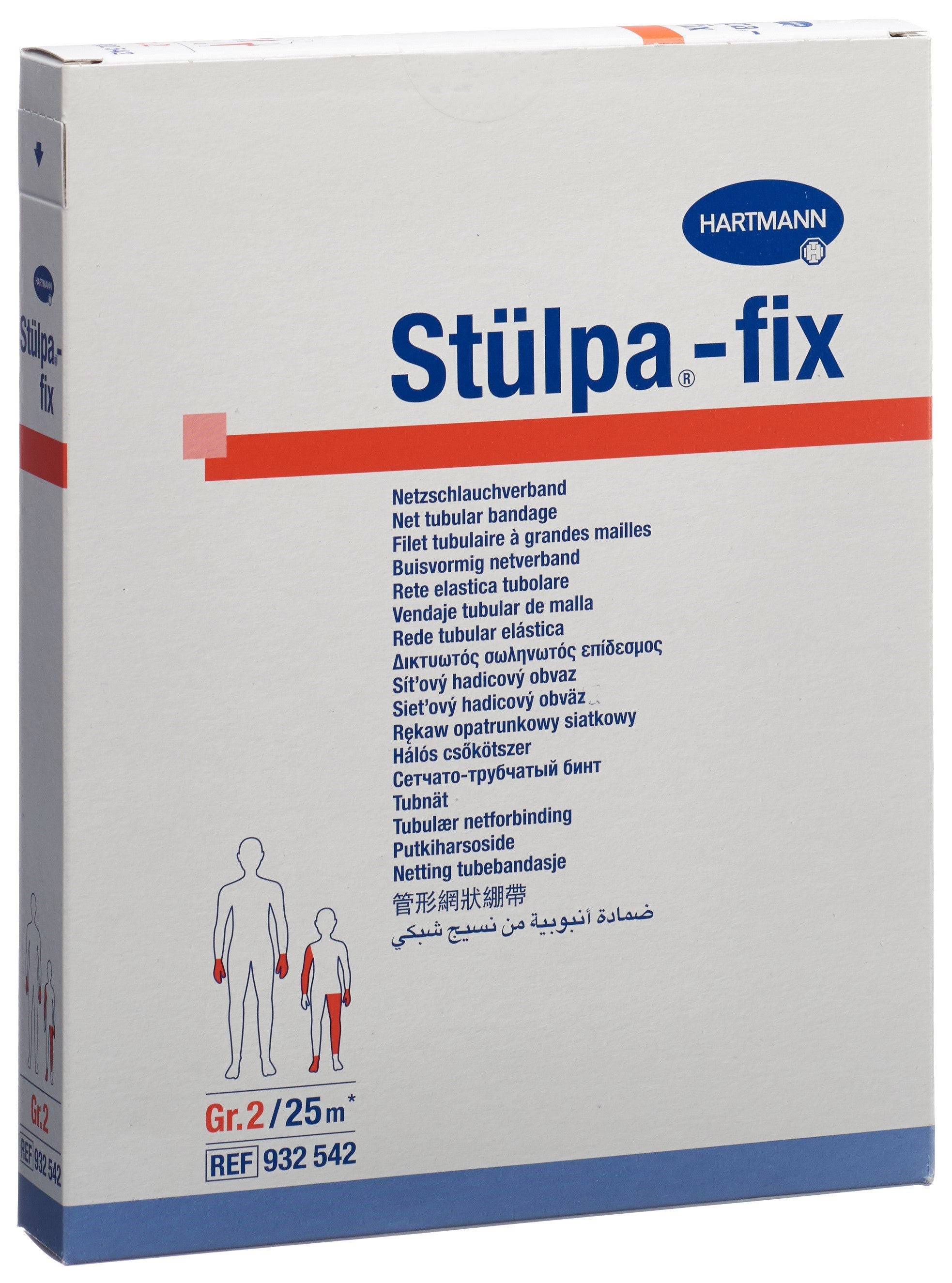 STÜLPA FIX Filet Tubulaire Gr. 2 Soin Cicatrisant | Rouleau 25m