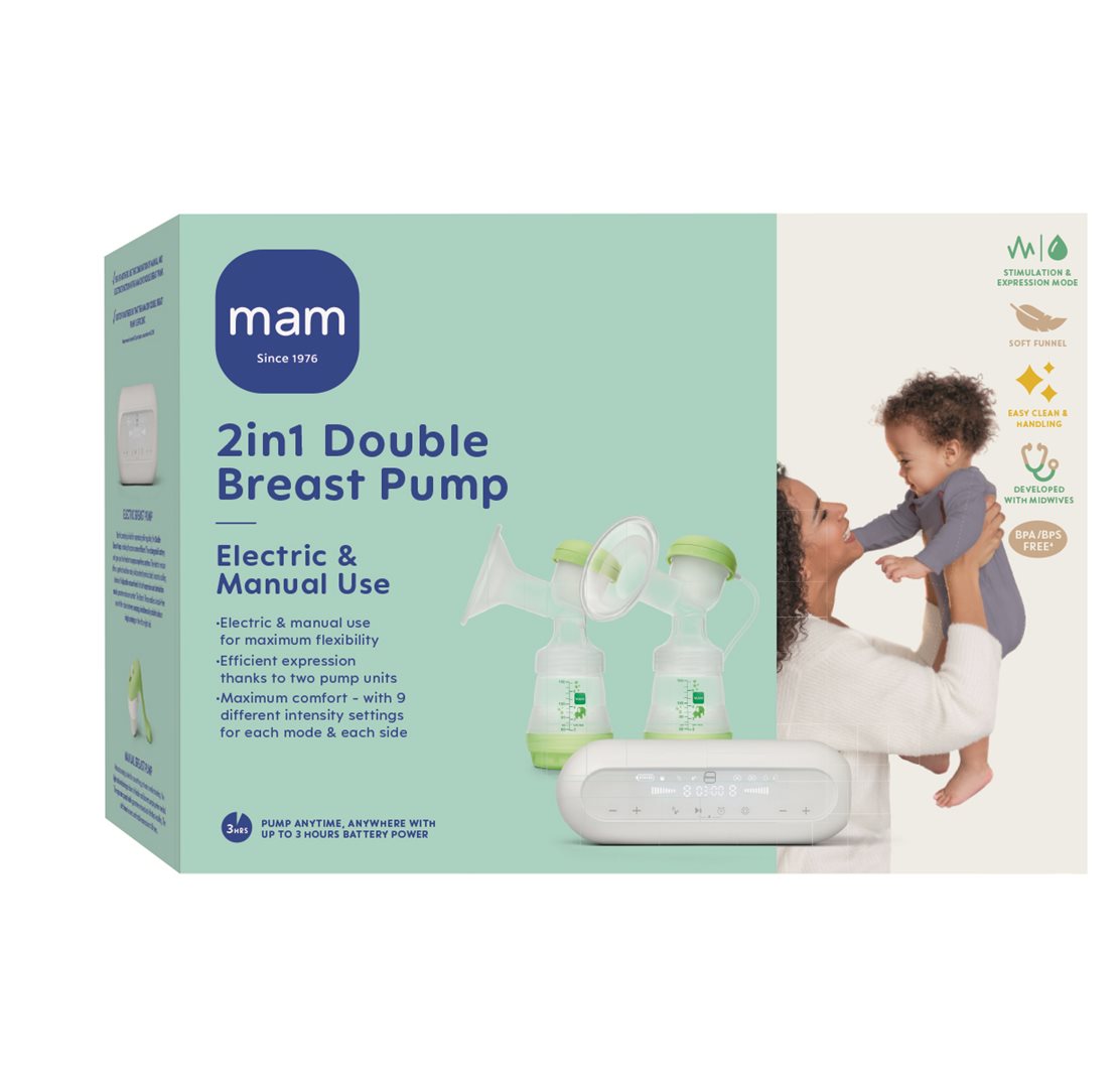 MAM 2en1 Tire-Lait Double Électrique Confort | 1 unité