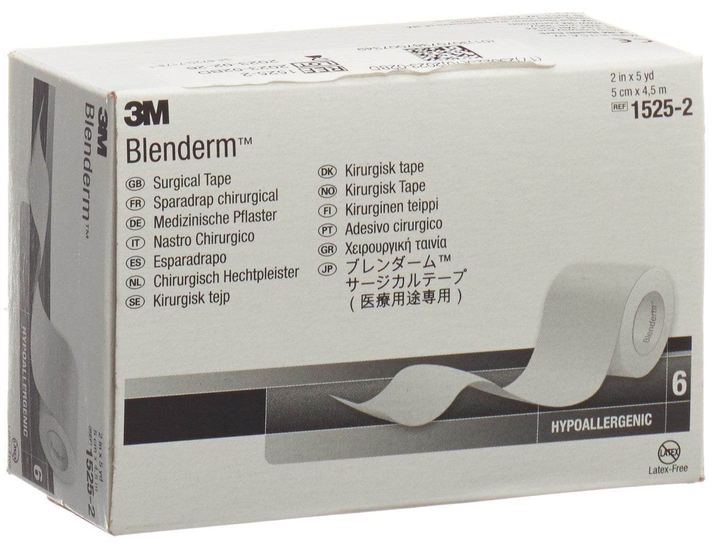 3M Blenderm sparadrap 50mmx4.57m occlusif 6 pce
