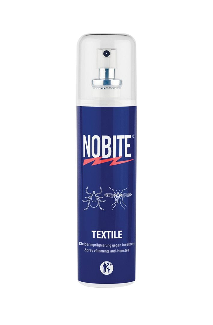 NOBITE TEXTILE Vêtement Spray Anti-Moustiques 100 ml Protection Longue Durée