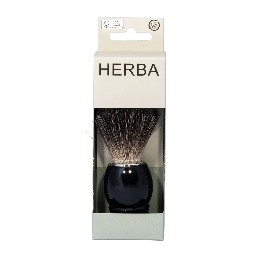 HERBA Pinceau Rasage Blaireau Pur | Soin Homme