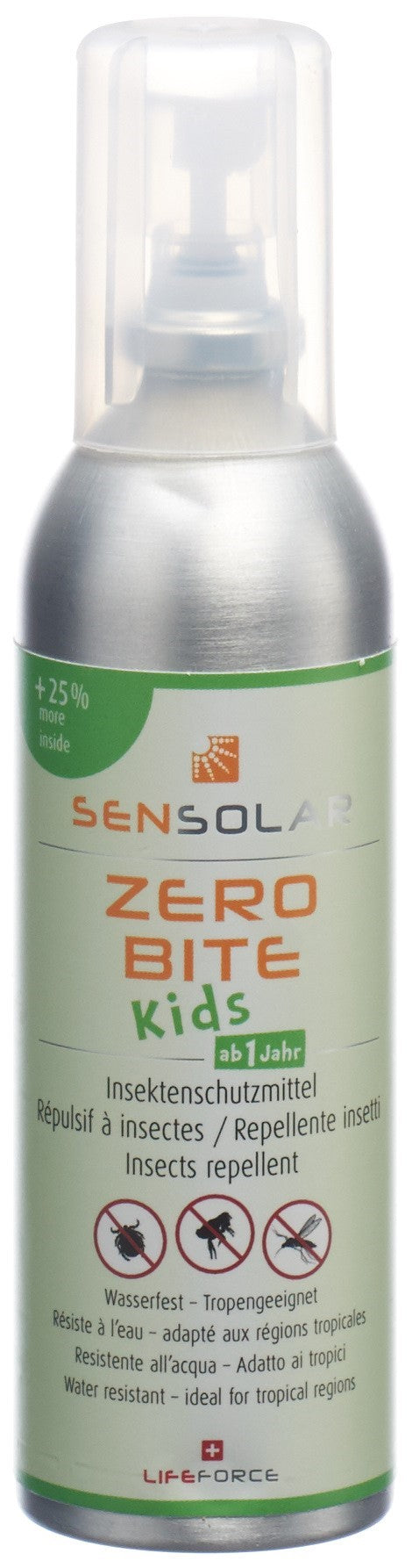 Sensolar Zero Bite Kids Répulsif Moustiques Enfants 100 ml