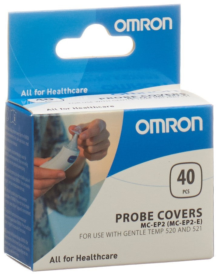 OMRON Embouts Thermomètre Gentle Temp 521 Hygiéniques | 40 Pièces