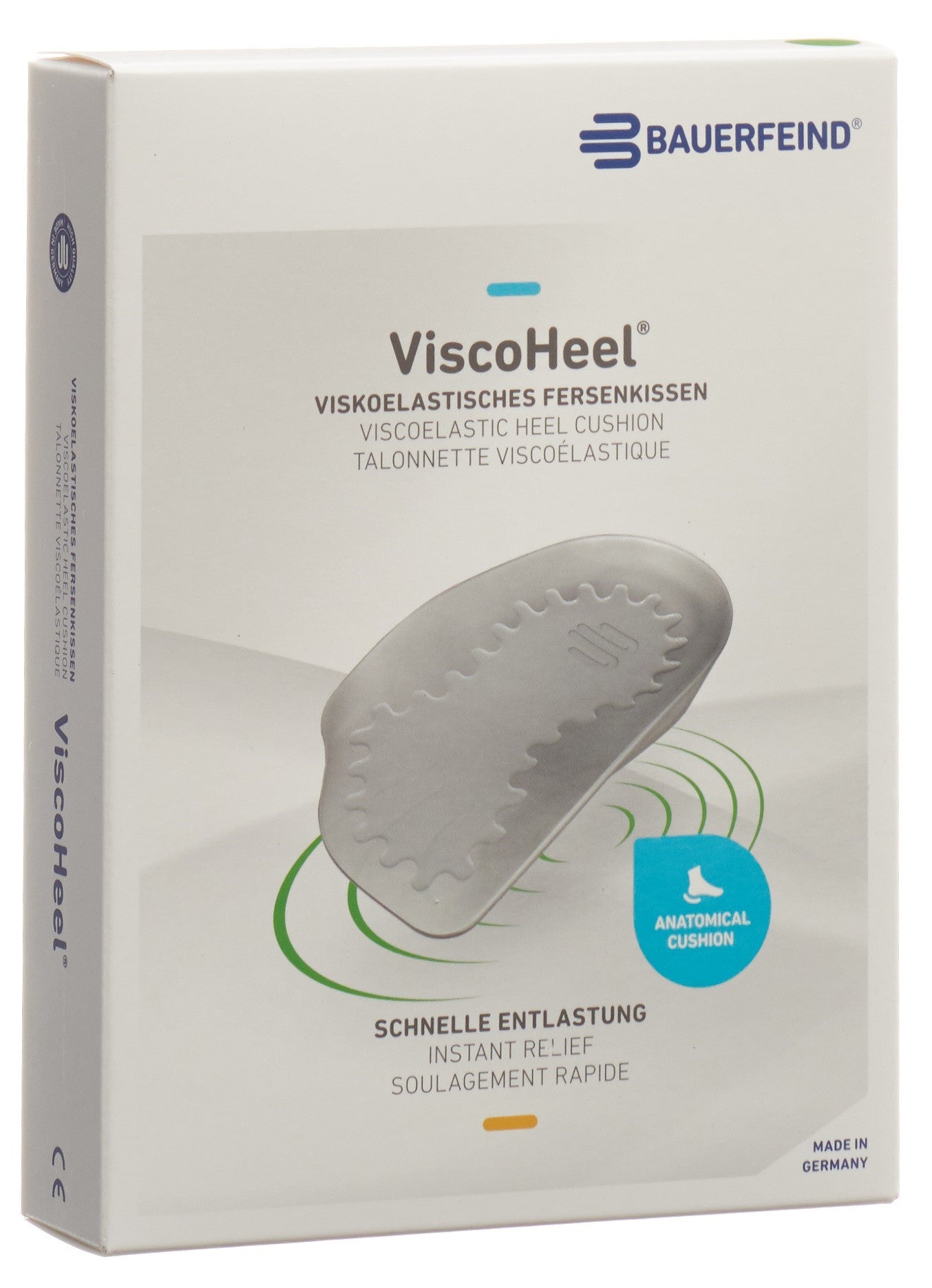 BAUERFEIND ViscoHeel Talonnettes Confort & Soutien | 1 Paire Taille 4