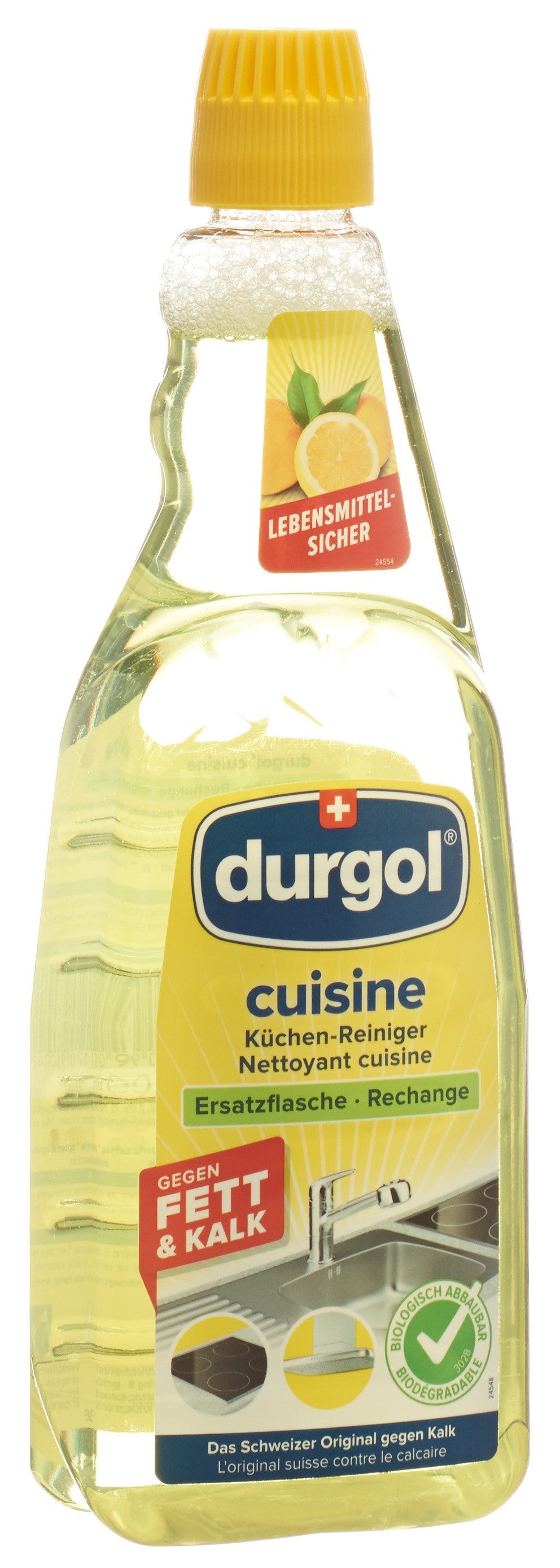 Durgol Nettoyant Cuisine Recharge 600 ml | Éclat & Hygiène