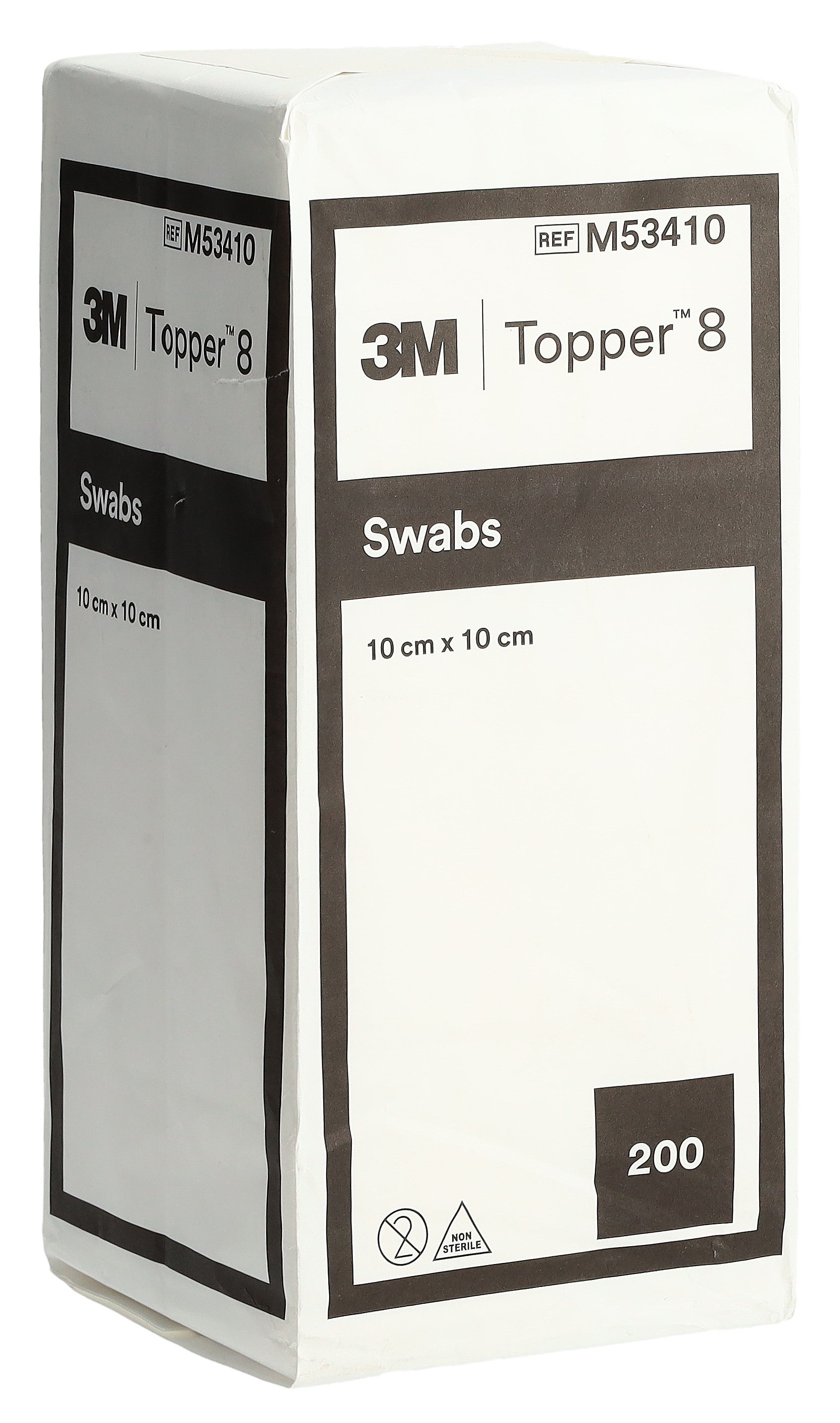 TOPPER Compresses Non Stériles 10x10cm 200 Pièces | Soin Essentiel