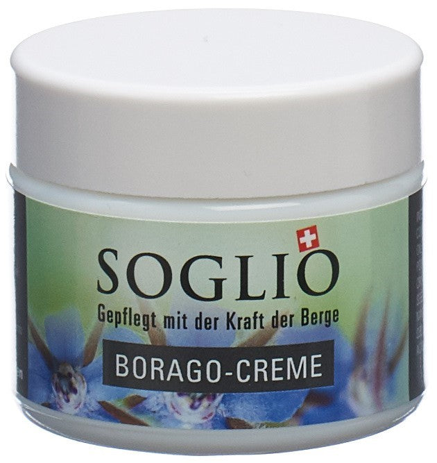SOGLIO Crème Borago Réparatrice Peau Sèche 50 ml