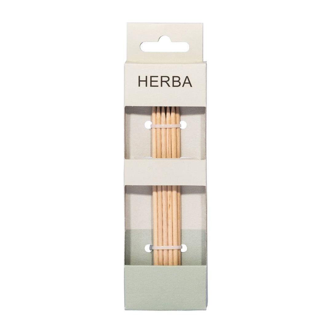HERBA Bâtonnets Manucure Soin Ongles | 10 Pièces