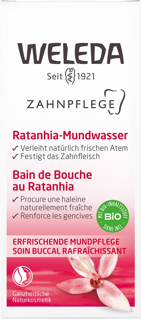 WELEDA bain de bouche ratanhia fl 50 ml
