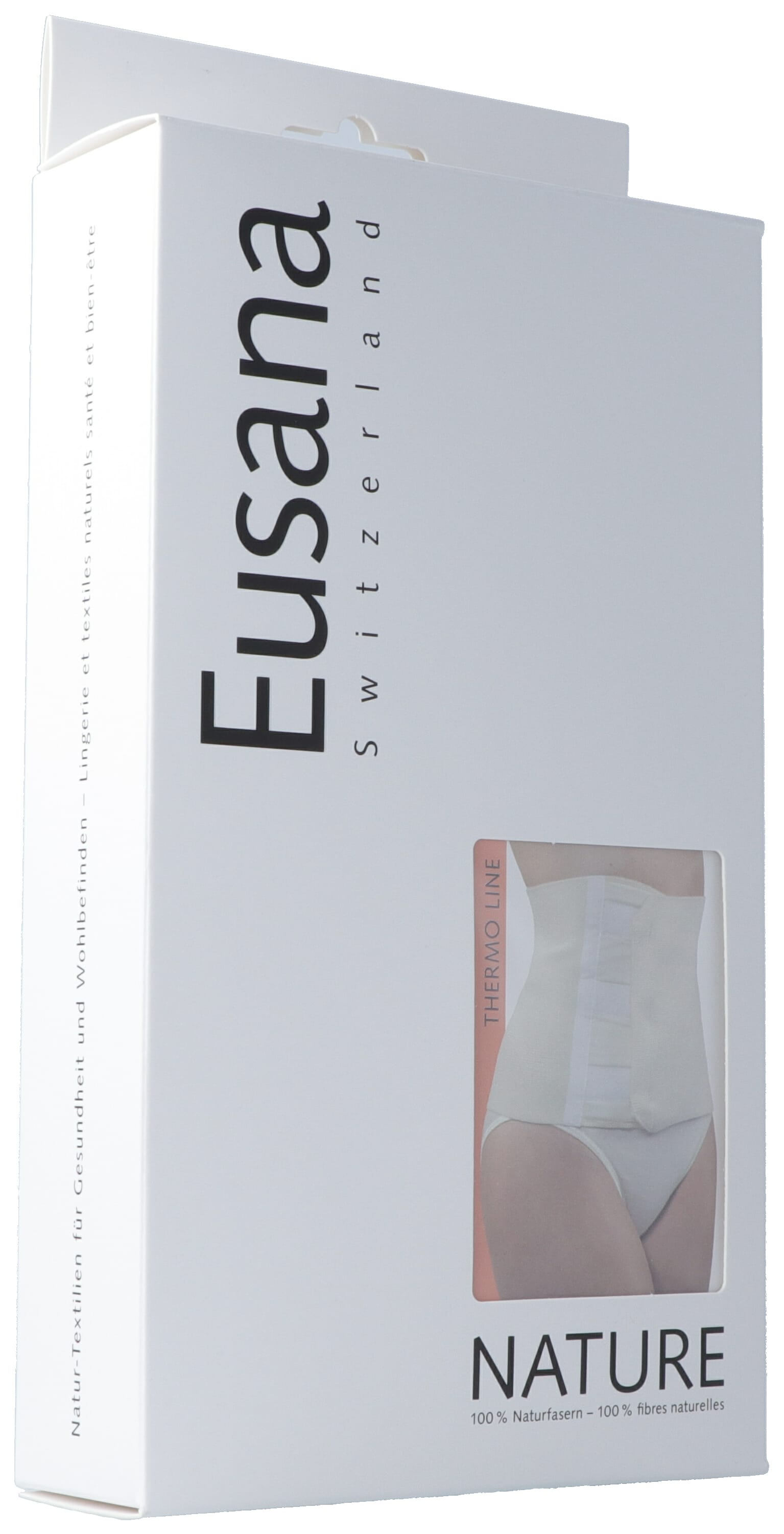 EUSANA Ceinture Chauffante Rein Fermeture Velcro Taille M Ivoire Soulage Douleur | Confort