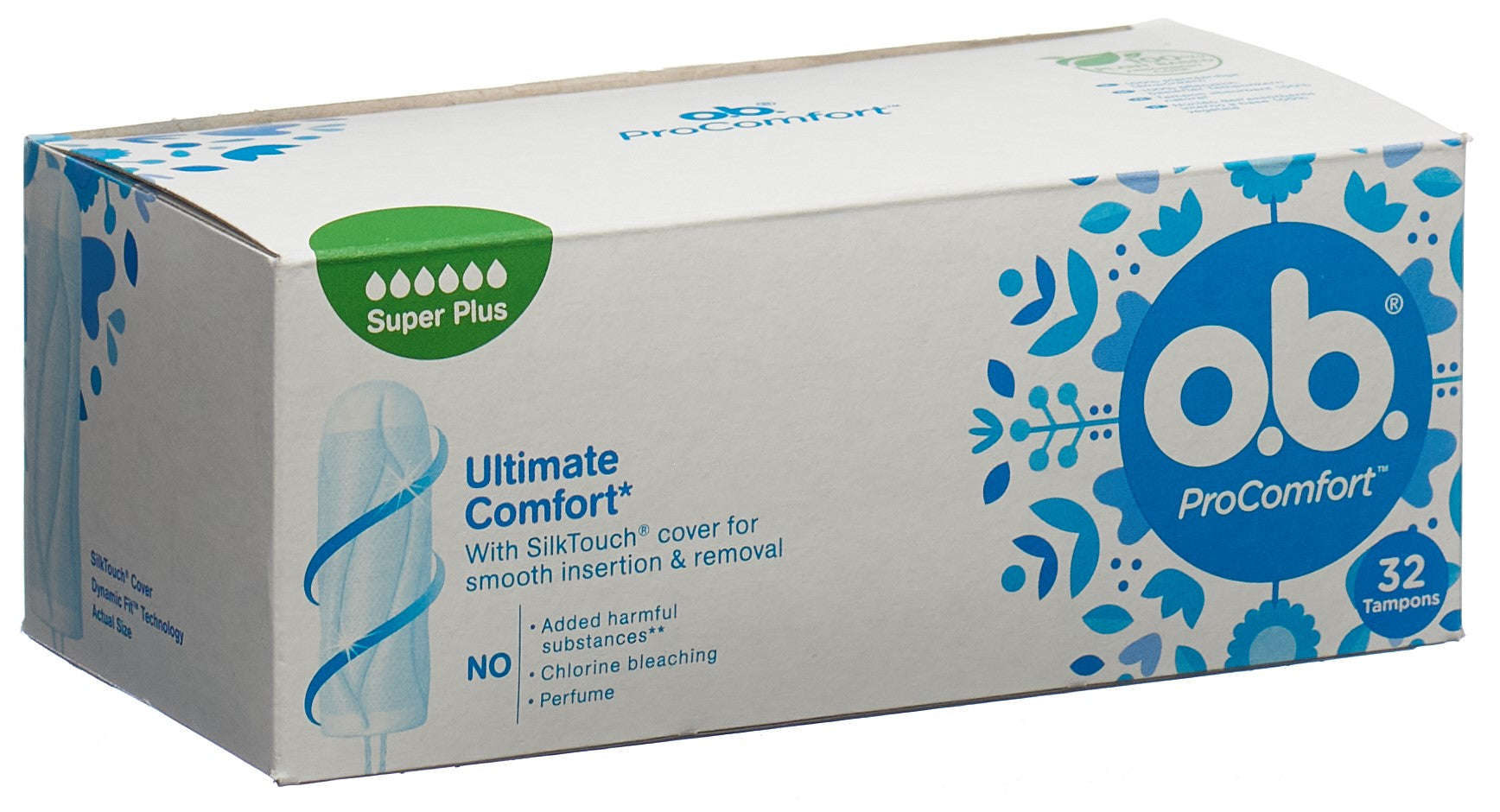 OB tampons ProComfort super plus 32 pce