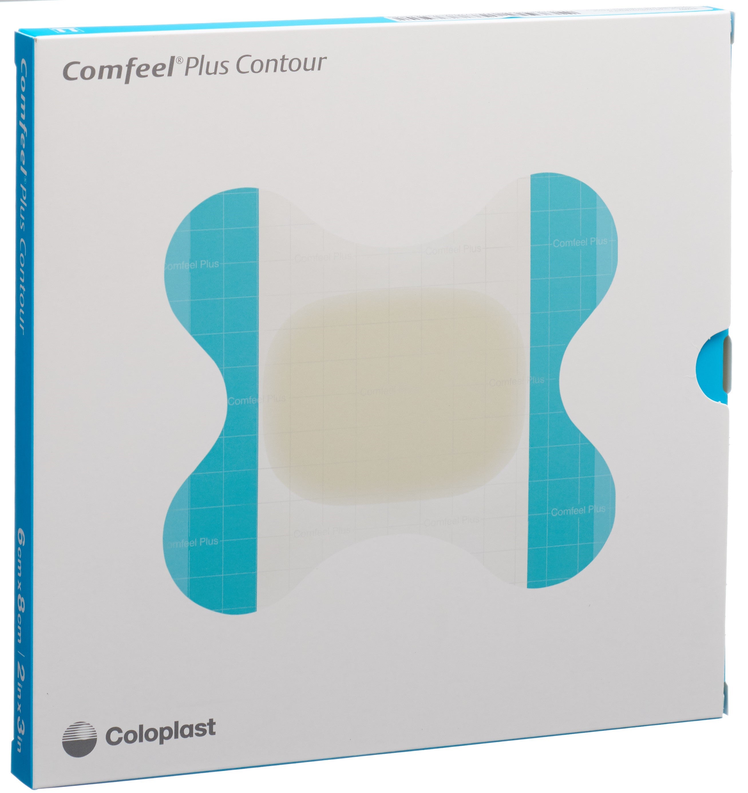 COMFEEL Plus Pansement Contourné 6 x 8 cm 5 Pièces | Soin Cicatrisant