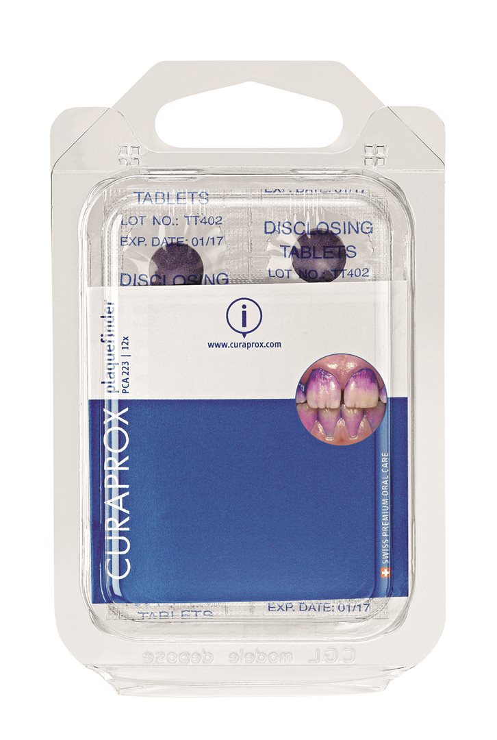 CURAPROX PCA 223 Brosse à Dents Révélatrice Plaque | 12 Pièces