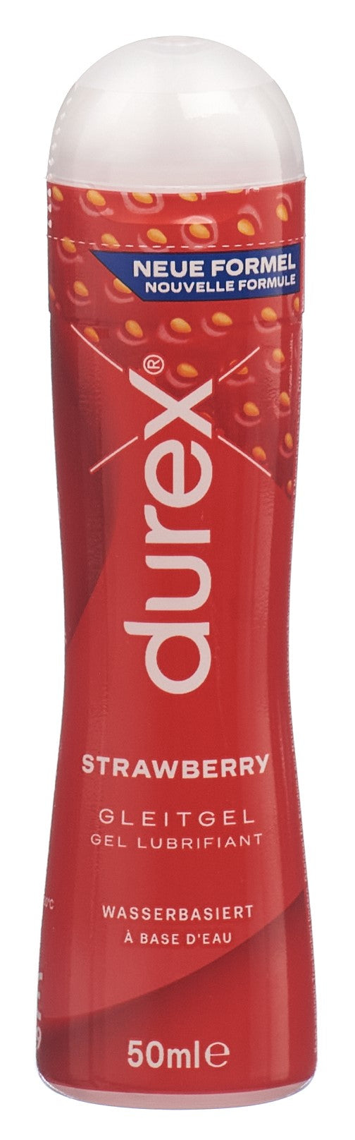 Durex Play Lubrifiant Fraise Intense 50 ml | Plaisir & Confort