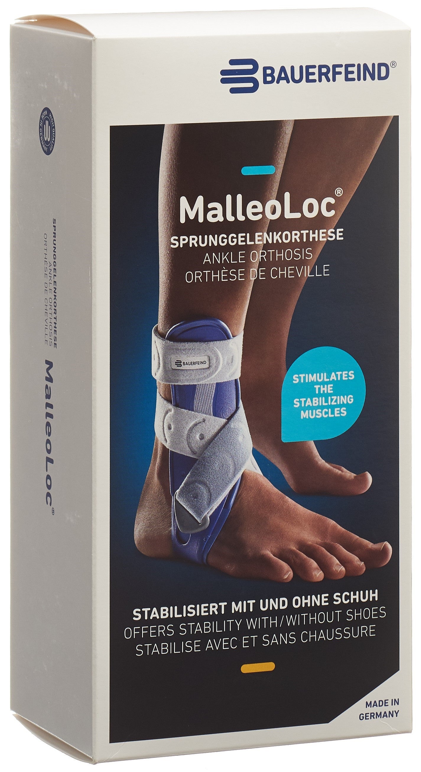 BAUERFEIND MalleoLoc Orthèse Cheville Stabilité Taille 2 | Médical