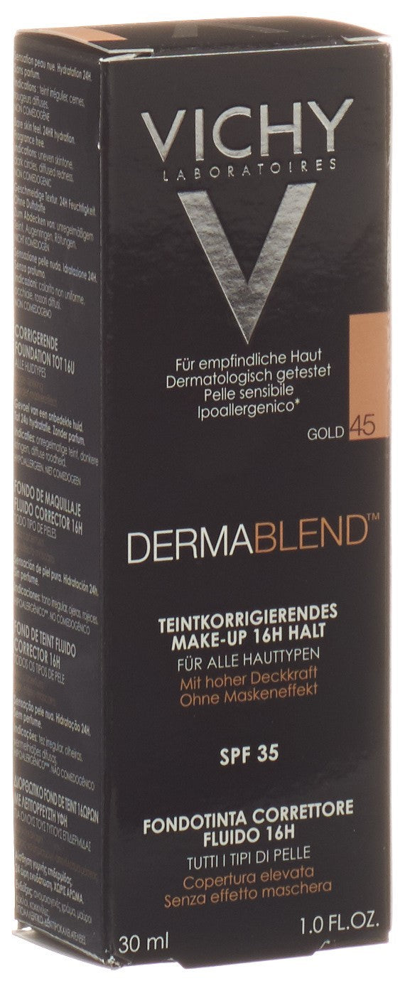 VICHY Dermablend correcteur de teint 45 gold 30 ml
