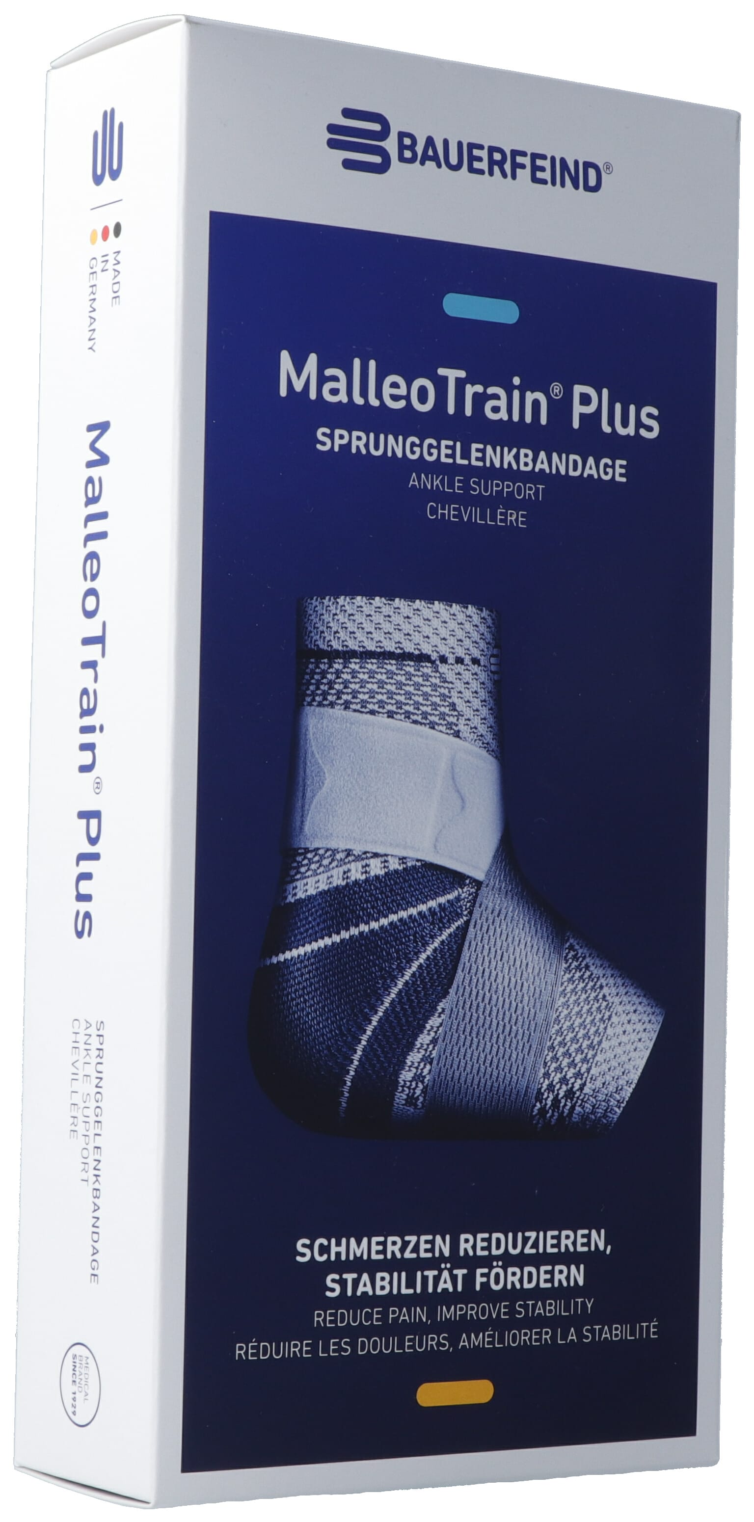 Bauerfeind MalleoTrain P Attelle Cheville Active Taille 4 Titane Confort