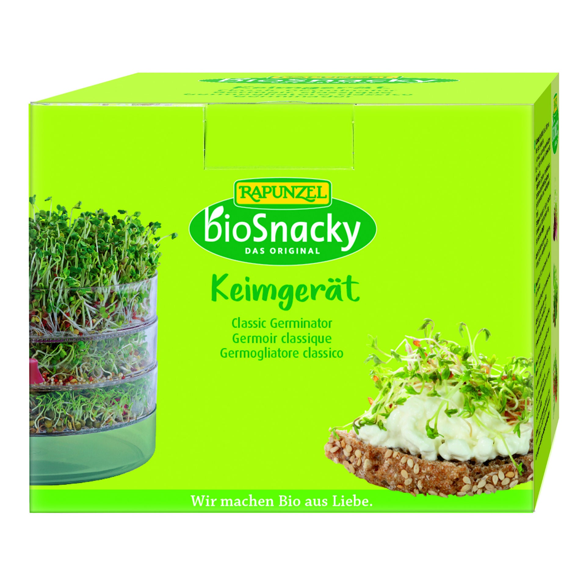 BIOSNACKY Germoir Classique Bio | Facile à Utiliser