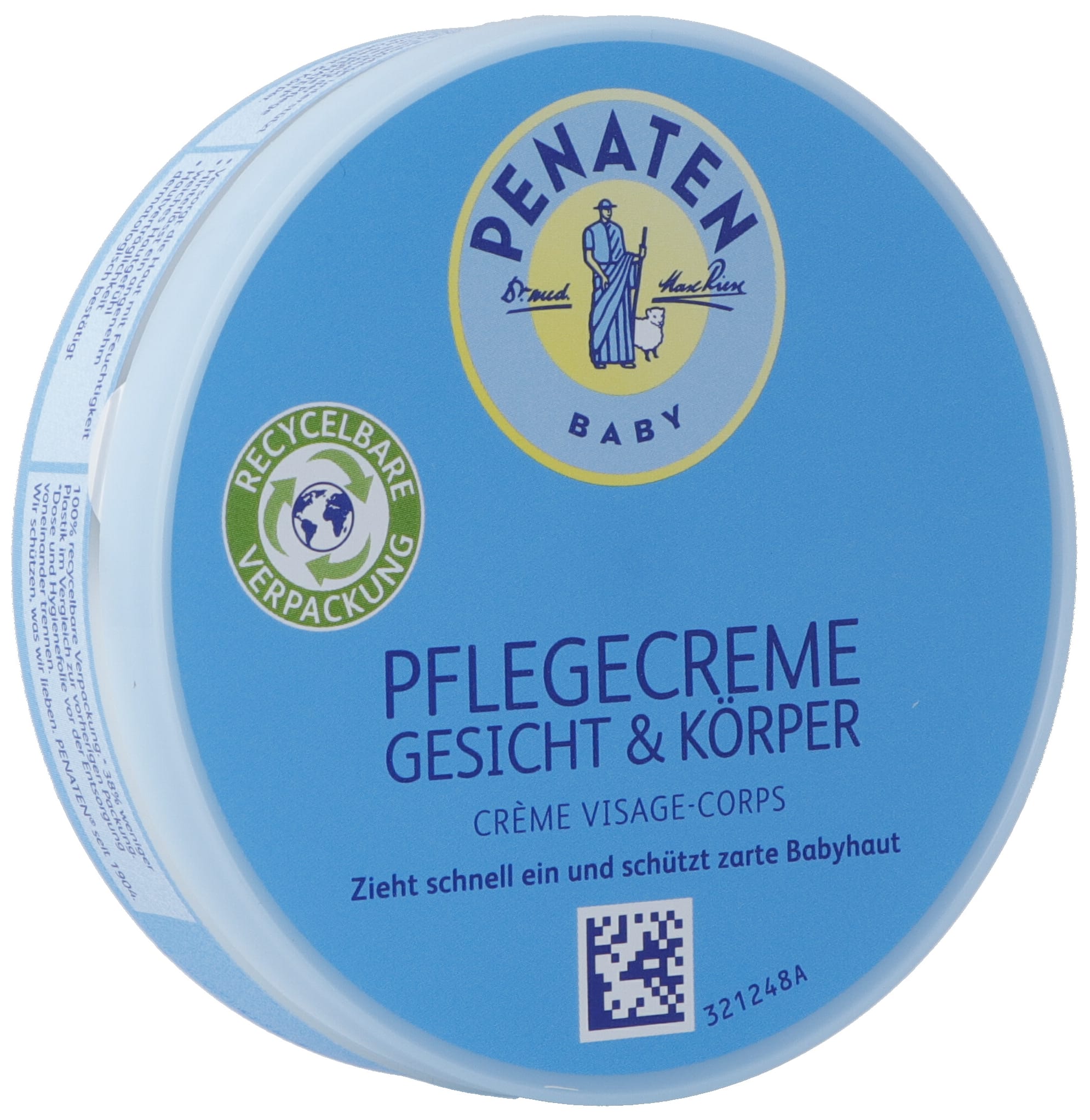 PENATEN Crème Soin Visage & Corps Apaisante | Pot 100 ml