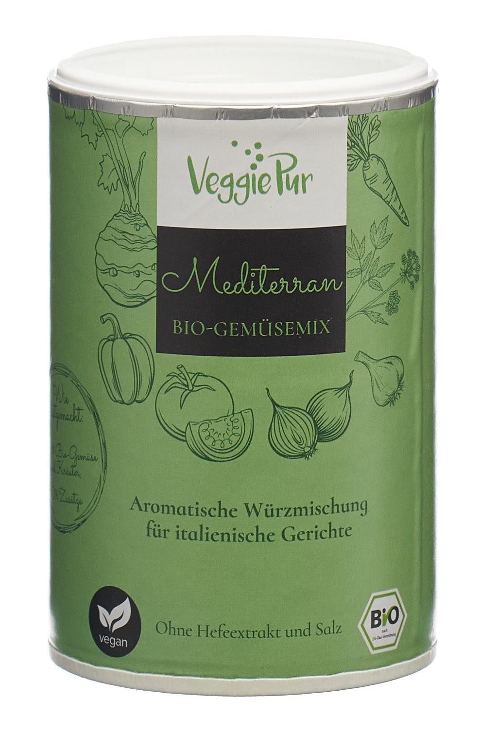 VEGGIEPUR Mélange Légumes MÉDITERRANÉEN 130 g