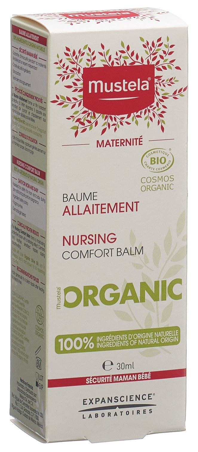 Mustela Baume Allaitement BIO Apaisant | Tube 30 ml