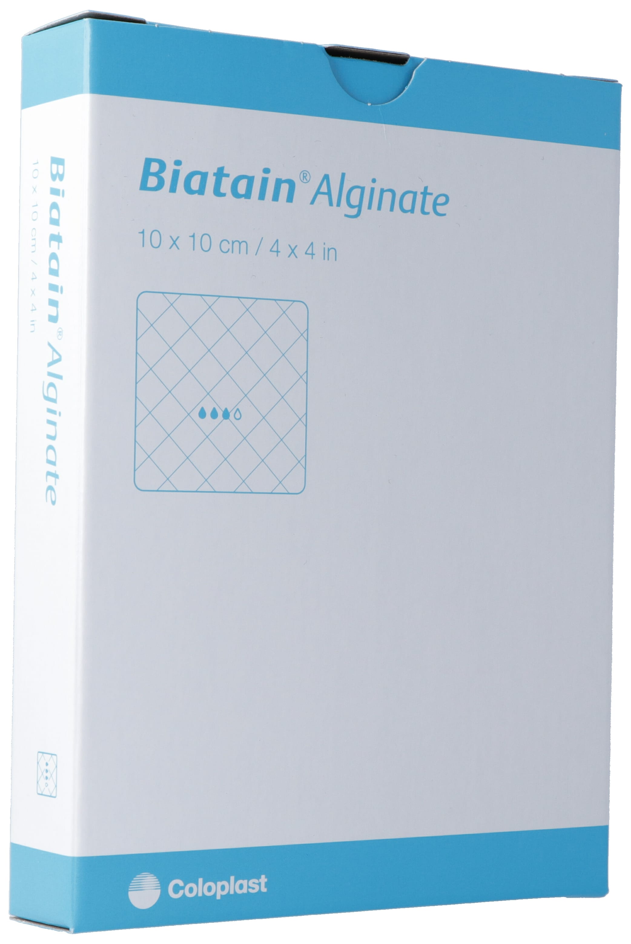BIATAIN Alginate Pansement Haute Absorption 10x10cm 10 Pièces