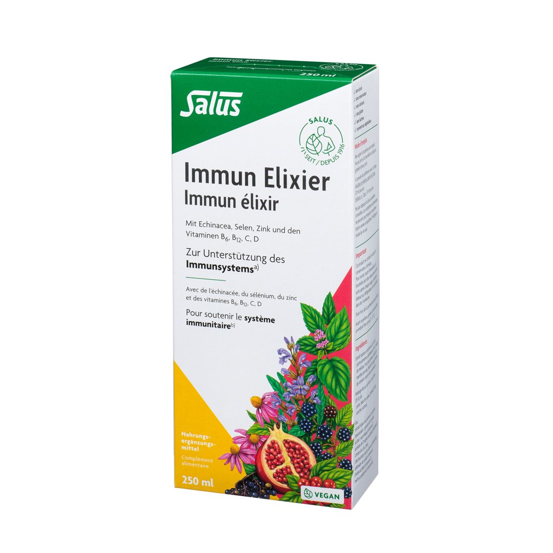 SALUS Immun Elixir Echinacée Renforce le Système Immunitaire 250 ml