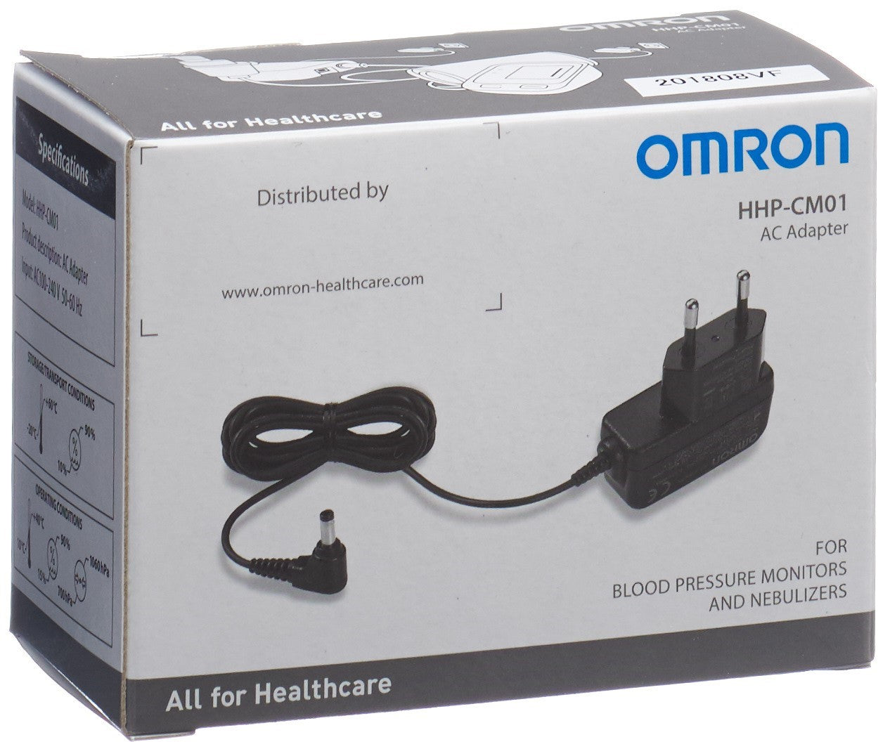 OMRON CM01 Raccordement Réseau 100-240V Fiable | Adaptateur Secteur