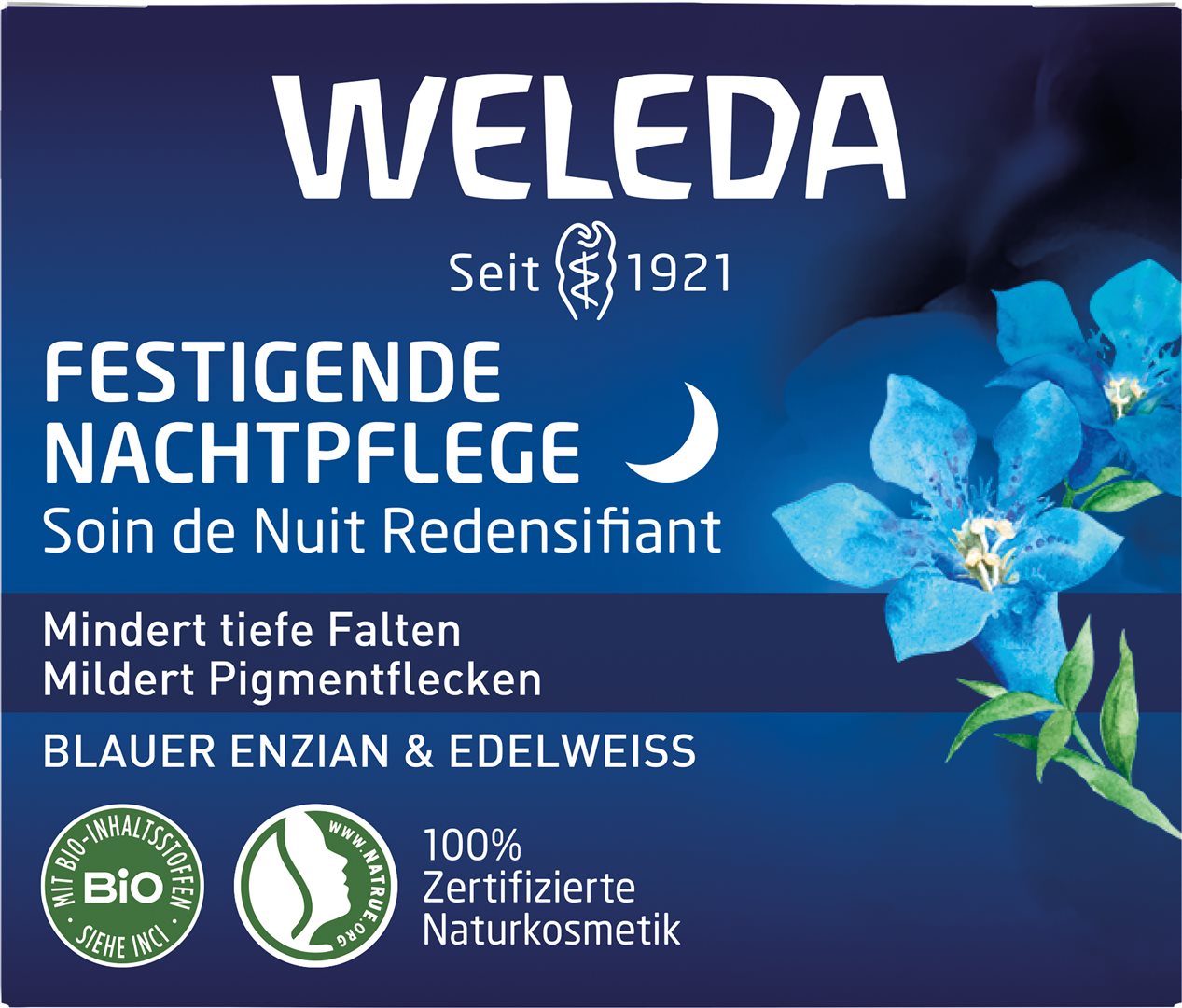 WELEDA soin nuit redensifiant genti bl&edelw 40 ml