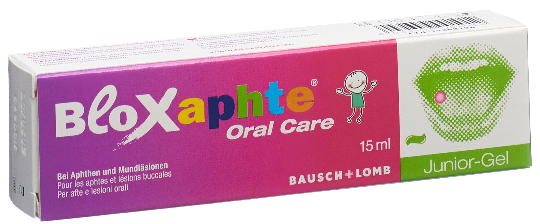 BLOXAPHTE Gel buccal Junior pour aphtes | Tube 15 ml
