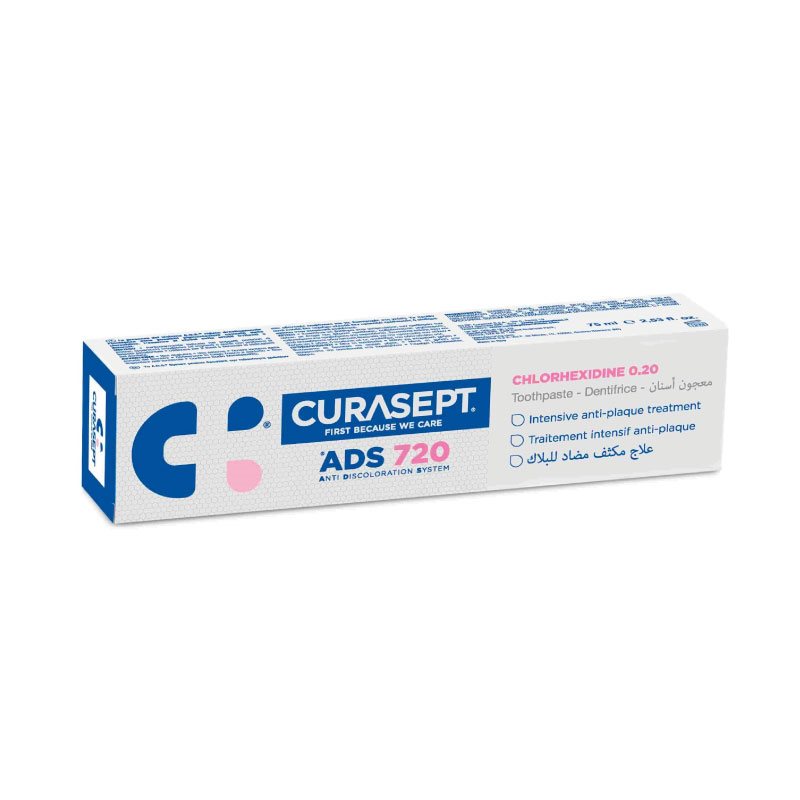 CURASEPT ADS 720 Bain de Bouche 0.2% Soin Anti-Gingivite 75 ml