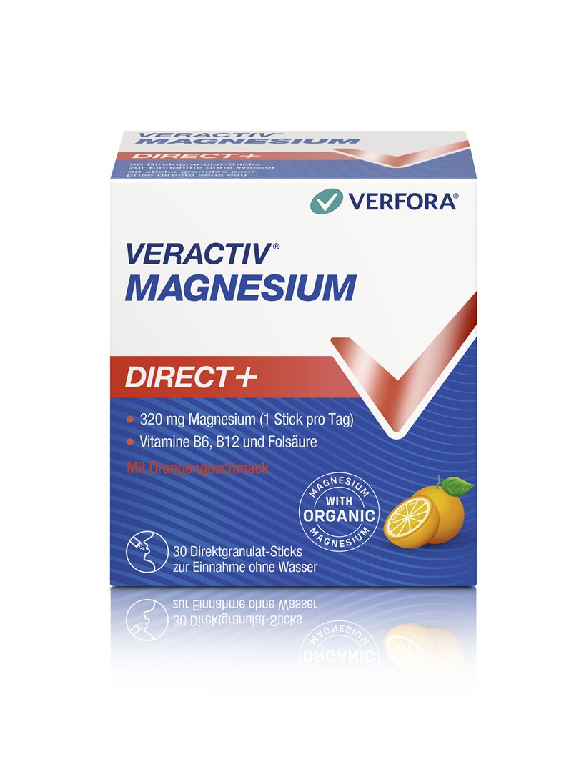 VERACTIV Magnesium Direct+ orange stick 30 pce