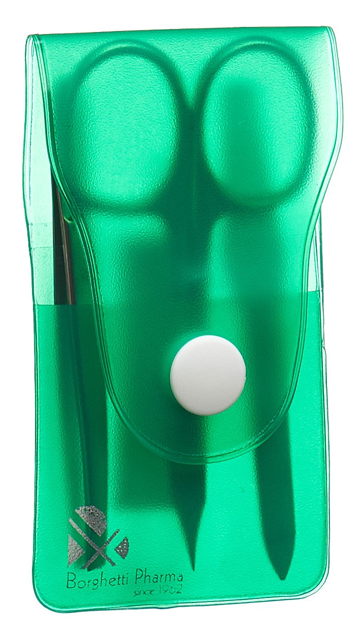 BORGHETTI Set Manucure Voyage 3 Pièces | Soin Essentiel