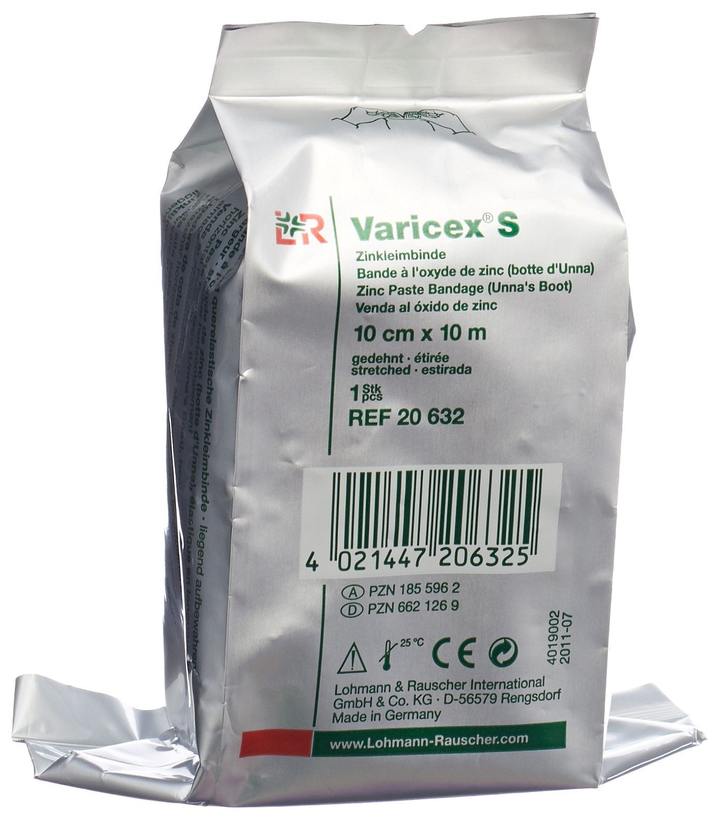 VARICEX S Bande Oxyde de Zinc Soin Jambes Lourdes | 10 cm x 10 m