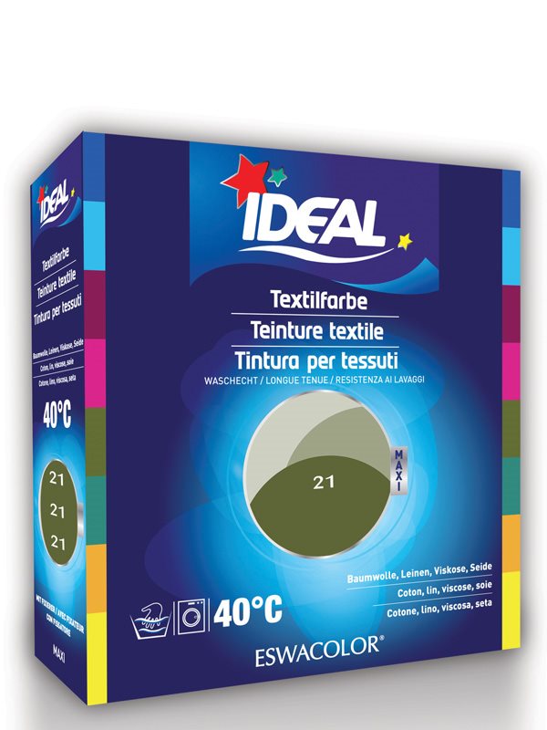 IDEAL MAXI Coton Coloré Kaki 21 | Confort & Absorption