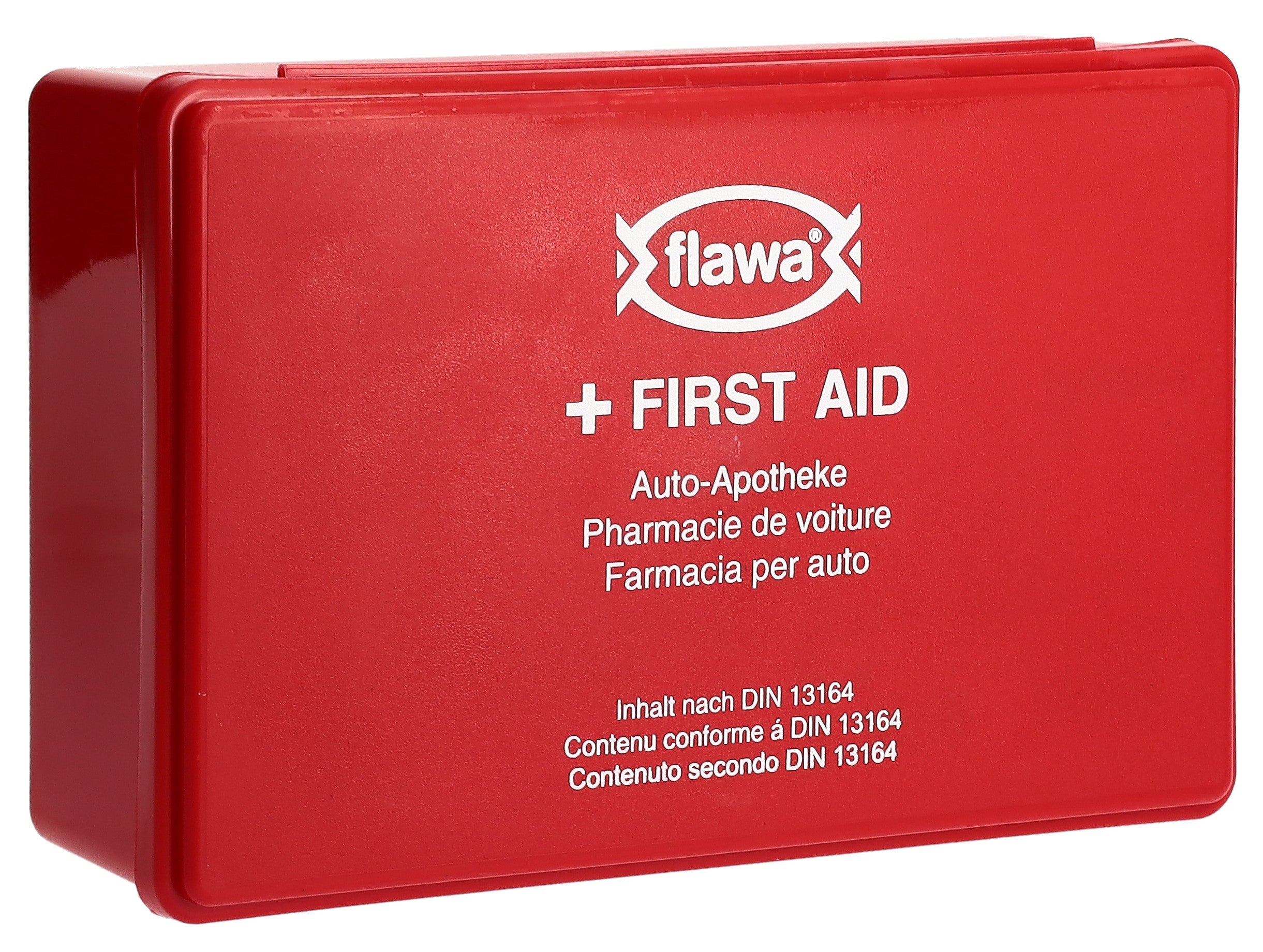 FLAWA Trousse Premiers Secours Auto DIN 13164 Complète | Kit Urgence Essentiel