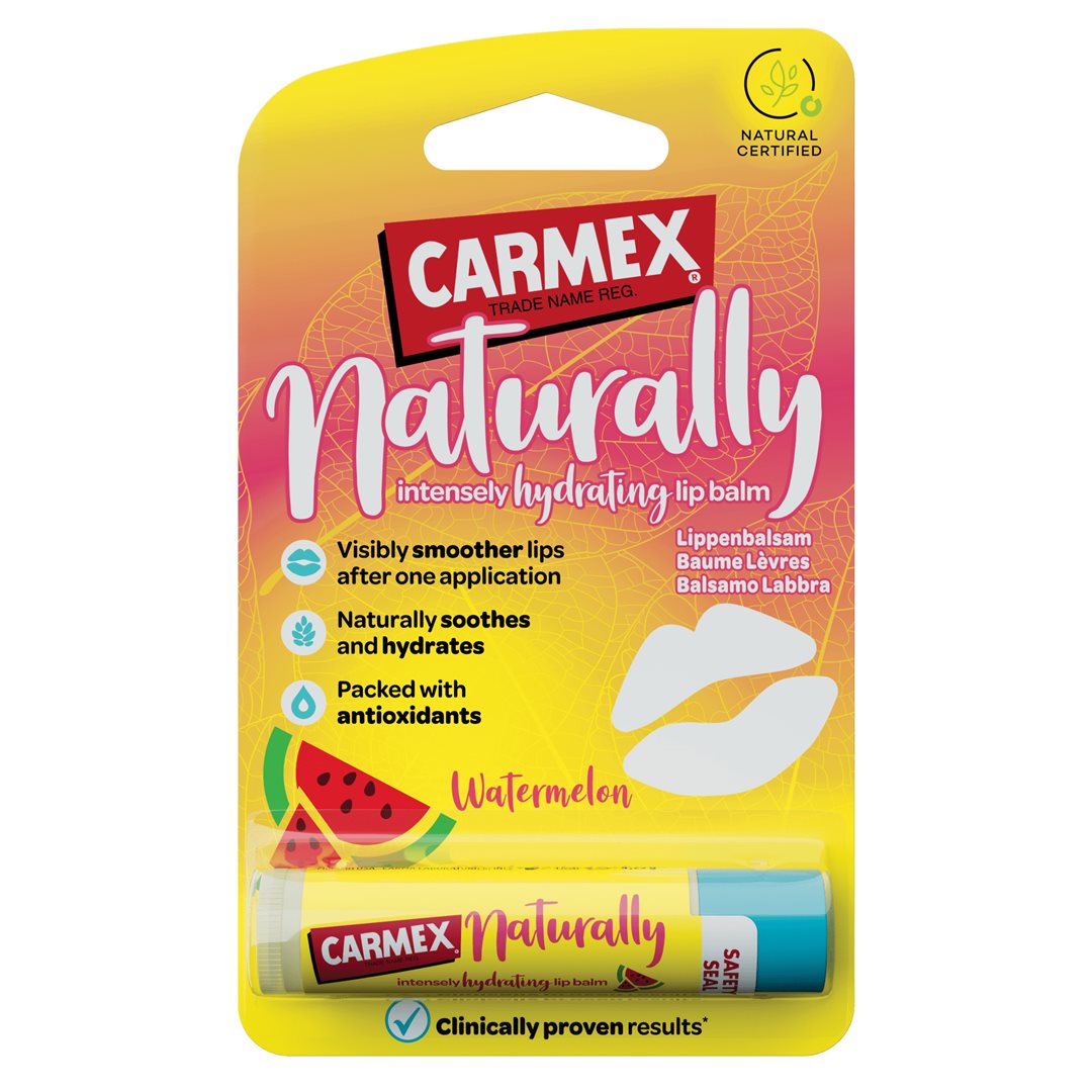 Carmex Baume Lèvres Naturel Hydratant Stick 4.25 g