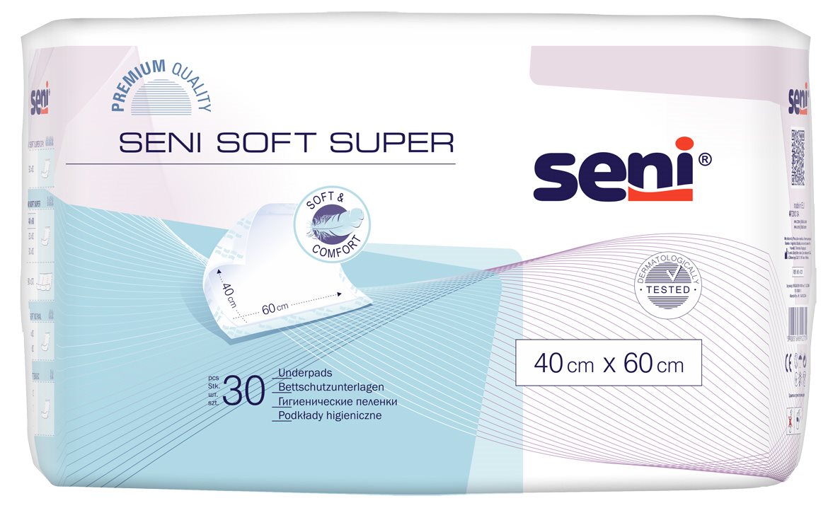 SENI Soft Super Alèses 40x60cm 30 Pièces | Confort & Protection