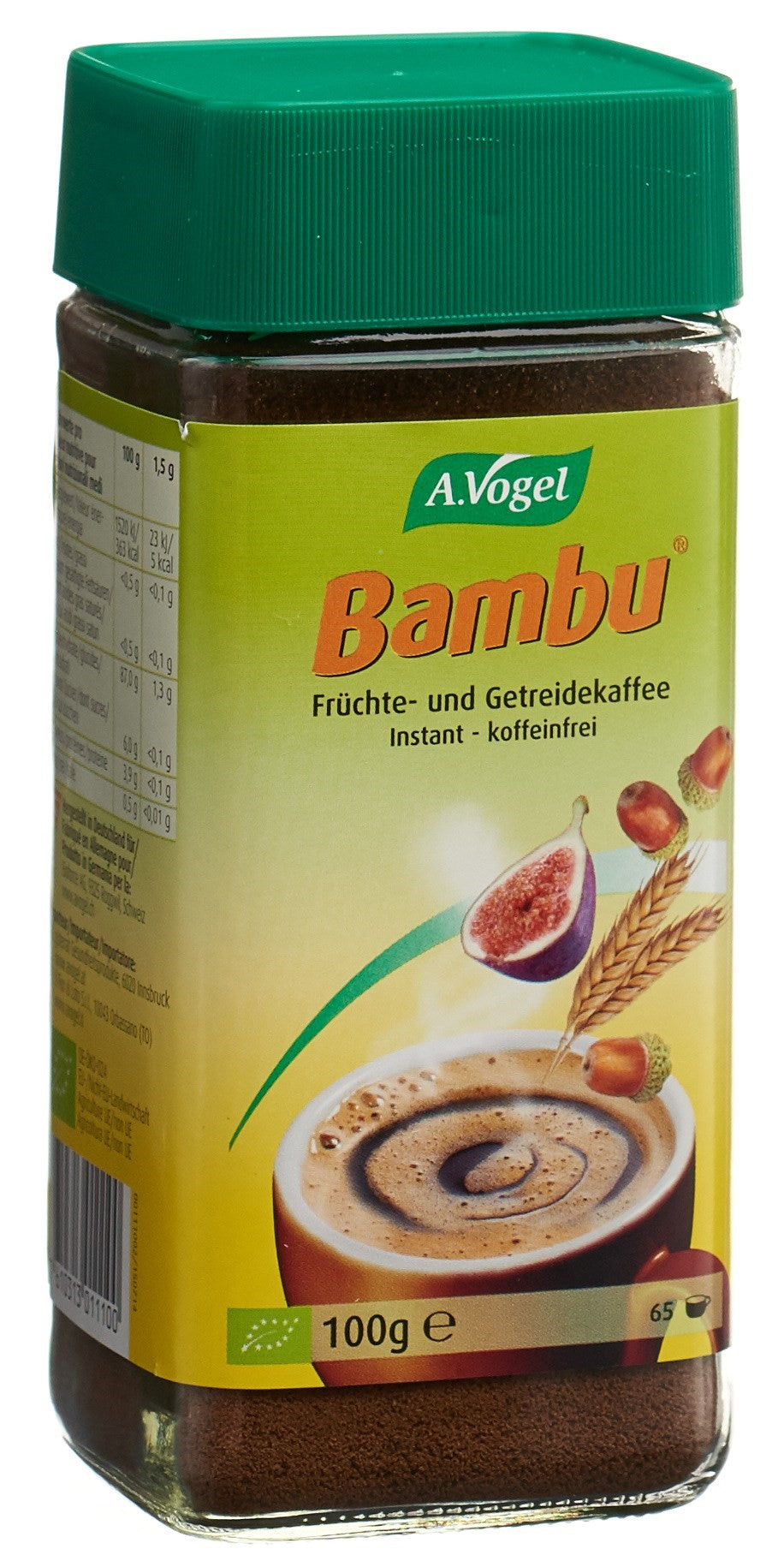 VOGEL Bambu café fruits instantané verre 100 g