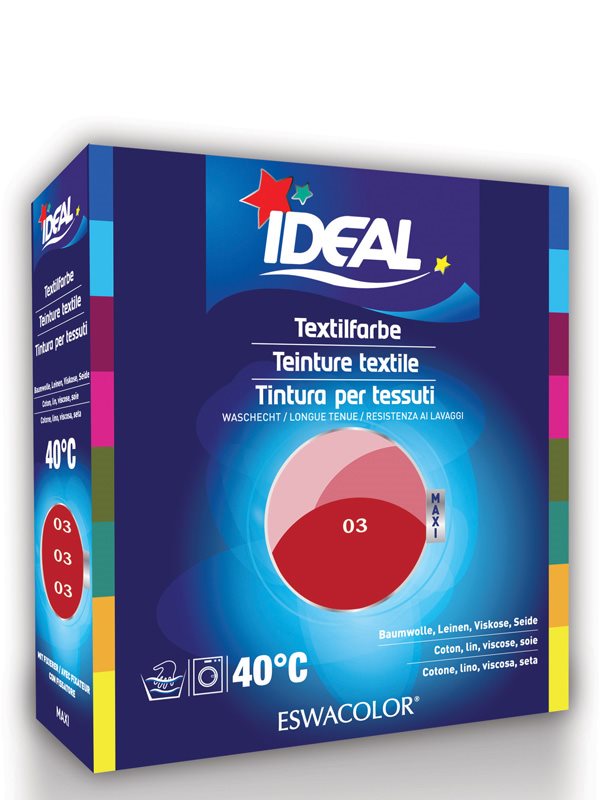 IDEAL MAXI Coton Color Vermillon 03 | Lingettes Douces