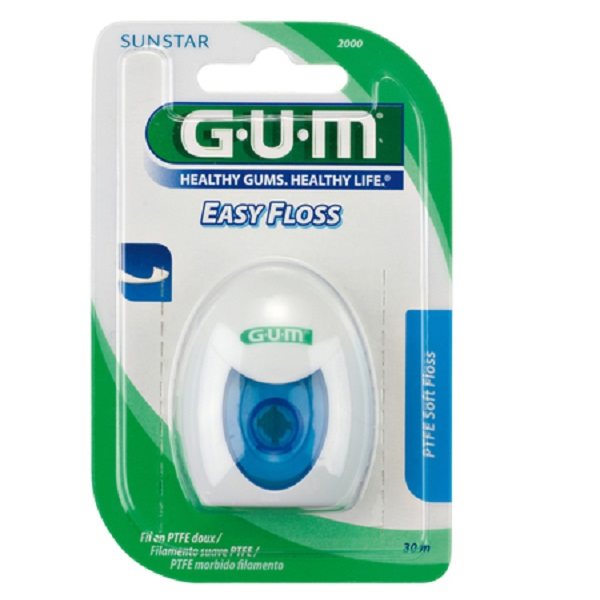 GUM Easy Floss Soie Dentaire Douceur & Efficacité | 30 m