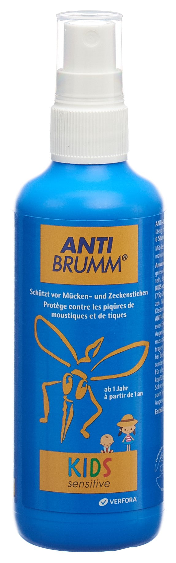 Anti Brumm Kids Sensitive Spray Anti-Moustiques 150 ml
